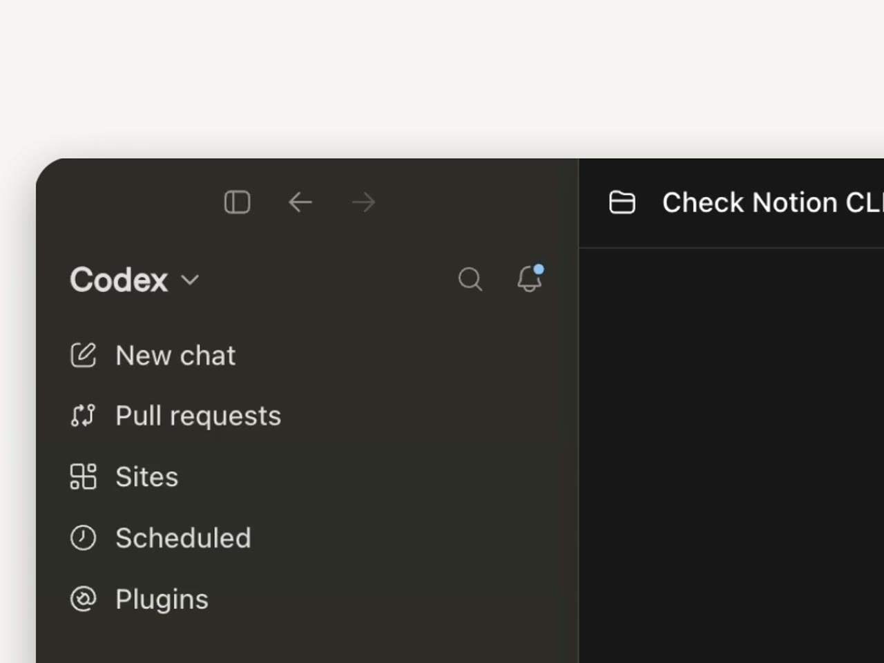 Notion CLI authentication and environment check during the Worker setup.